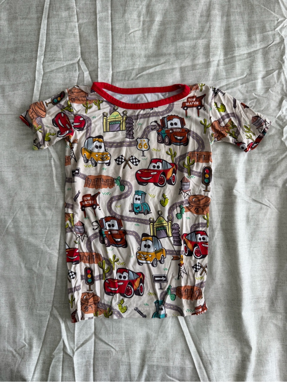 Little Sleepies Disney Pixar Cars Bamboo Pajama Top (5/6)